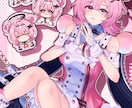イラスト作成（全般）承ります ここが好き！を引き立てる絵を描かせて頂きます！！ イメージ2