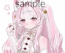 商用無料！全力で可愛い女の子を描きます 納期が短くて格安！可愛い絵柄です！ イメージ3