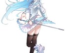 歌ってみたや立ち絵、背景ありのかわいい絵を描きます ！お客様に寄り添ったイラストを提供します！！ イメージ4