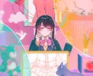 歌ってみた向けのサムネイルを描きます 目を引く厚塗りイラストを描きます！ イメージ2