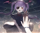 儚く美麗なイラストを描きます 惹き込まれるサムネイル・歌ってみた動画を作りたい人へ イメージ7