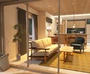 フォトグラフィックな住宅内観3Dパース作成します イメージをリアルに具現/自然光+高精細なフォトグラフィック イメージ7
