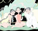 ゆるかわな女の子描きます 【柔らかい世界観】ファッションイラスト／雑誌・SNS用 イメージ3