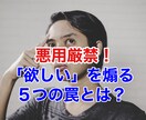 悪用厳禁！「欲しい」を煽る５つの罠をお教えします ムダ使いをなくし、必要なものだけを手に入れるために必要な知識 イメージ1