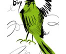 モードにオリジナティ溢れるイラスト作成します 人物、動物、その他様々なモチーフお気軽にご相談ください！ イメージ9