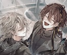 アイコンや立ち絵、一枚絵などの制作承ります 貴方だけのイラストをお届けします イメージ1
