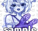 イラストお描きします 商用利用OK！指先まで可愛い絵が好きです！ イメージ6