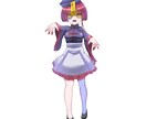 キャラクターデザイン、立ち絵制作をします 立ち絵からデザインまで、イメージを形にします。 イメージ4