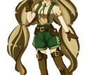 キャラデザやサムネ用イラスト承ります 可愛いオリキャラや目を引くサムネを作成致します イメージ2
