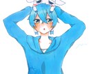 貴方だけのオリジナルイラストをお描きします SNSアイコン、歌い手さん等の商用アイコンもお作りいたします イメージ3