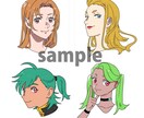 創作・写真OK|SNSアイコン描きます あなたらしさを大切に、やさしく魅力的に描きます イメージ2
