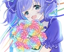 1枚絵作成いたします あなただけの可愛い、かっこいいイラスト作成します イメージ2