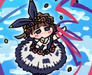 スピード納品可！背景付きデフォルメイラスト描きます 商用利用可◎SNSアイコン・動画サムネイル・グッズにどうぞ！ イメージ9