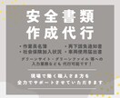 現場安全書類の作成を代行いたします 現場で働く職人さま方を全力でサポートさせていただきます！ イメージ1