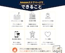 Amazonストアを改善し魅力を伝えます 構成・導線・デザインまで改善します イメージ2