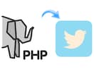 PHPでTwitterへの投稿機能を実装します サイトにTwitterのAPI連携をするサポートいたします。 イメージ1
