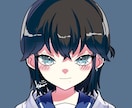 線対称の綺麗なアイコン描きます 可愛いポップな絵柄で綺麗な線対称なイラスト イメージ2