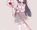 色鮮やかなイラスト制作します ポップな厚塗りの1枚絵、立ち絵 イメージ4