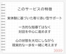 パニック症・買い物依存に寄り添います 話すだけで心が軽くなる“安心時間”をお届けします イメージ5