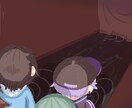 TRPGリプレイ動画用のイラストを描きます リプレイ動画をポップなイラストでもっと華やかに！ イメージ2