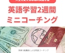 破格！1万円台/プロが英語学習コーチングします 英検一級プロのコーチングを2週間お試し！ イメージ1