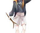 IRIAM、TRPG等で使える立ち絵を描きます キャラクターの魅力を内側から引き出す立ち絵に！ イメージ7