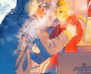 ストーリーのある一枚絵・MVイラストを描きます 綺麗な光と色を用いて、空気感のあるイラストを描きます！ イメージ6