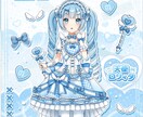 VTuber立ち絵お描きいたします 可愛くて目に留まる立ち絵制作します イメージ1