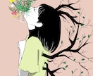 私の世界観で描きます 奇妙さのある不思議で可愛らしいイラストです。 イメージ1
