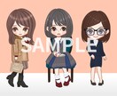 可愛いデフォルメキャラのアイコンを描きます SNSのアイコン、ブログなどのちょっとしたアクセントに☆ イメージ4