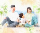 大切なペットやご家族の水彩画似顔絵を制作します 心温まる、水彩画タッチの似顔絵画像をお作りいたします。 イメージ3
