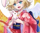 商用OK！キャラクターイラスト作成します 元気でカラフル可愛い絵を提供します！ イメージ7
