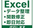 Excelのデータ整理・関数修正を即日で代行します 実務のExcelトラブルを丁寧に即日解決 イメージ1