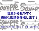 現役ピアニストが弾きたかったあの曲を譜面にします 耳コピ採譜から弾き語りアレンジまで、丁寧・綺麗に仕上げます イメージ1