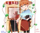 ミニキャライラスト描きます SNSアイコンや動画素材にいかがですか？ イメージ2
