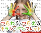チラシ・パンフ・二つ折り・三つ折りまで作成します ヒアリングから入稿までサポートさせていただきます！ イメージ1
