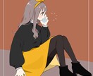 可愛いイラスト作成します アイコン、グッズ、小説同人誌の表紙など イメージ4
