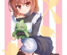 美少女キャラのイラスト、キャラデザなどを行います キャラクターの立ち絵、SDキャラ、SNSのアイコン等 イメージ1