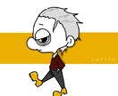 イラストを描きます シンプルなデザインとタッチでレトロ感なイラストに イメージ1