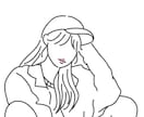 シンプルでおしゃれな似顔絵イラスト描きます アイコン、webサイト、パンフレット、名刺、ロゴなどの素材に イメージ2