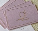 ココナラ限定！あなたらしさのあるカードを制作します 開業される方へ！好みに柔軟に対応いたします イメージ5