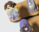 ネイルチップ　フルオーダーで制作いたします シンプルネイルから痛ネイルまで！オリジナルネイルチップ イメージ6