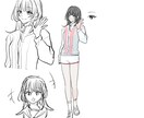 SNS用アイコン・一枚絵等の作成します SNS・Vtuber・配信向け 商用OK イメージ9
