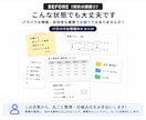 伝わる資料をAIで作成します 文章・メモから見やすい資料に仕上げます イメージ4