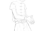 イラスト線画作成いたします 線画作業が苦手な方におすすめです！ イメージ3