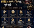 男性向けのオンライン食事管理をサポートします 筋肉を守りながら絞る食事管理をサポートします イメージ3