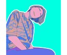 写真からオシャレなイラストを描きます プレゼント、SNSアイコン、待受やウェルカムボードにも！ イメージ2
