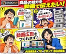 商品ページを送るだけ！プロが動画広告を制作します AmazonやSNSで商品の魅力を伝えて売上アップをサポート イメージ2