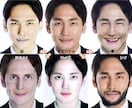 AI人工知能を用いて顔写真を加工します 似た雰囲気の別人画像や画像合成など自由な画像加工ができます。 イメージ7