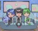 サムネや一枚絵描きます 歌ってみたやプレゼントにいかがでしょう イメージ2